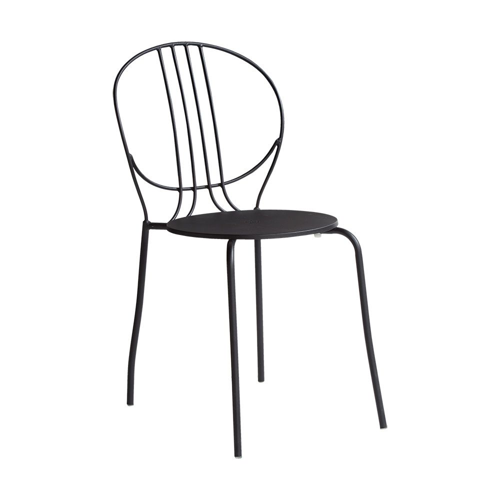 CAFE_ROYALE_Outdoor_Chair_Black_Powder_Coated_Steel_UMA_1068931_corner_left_3