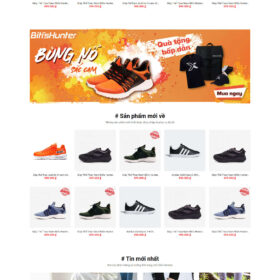 Themes shop bán giày