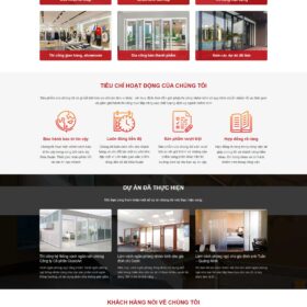 Themes bán cửa nhôm