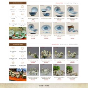 Themes bán đồ gốm