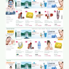 Themes mỹ phẩm 06