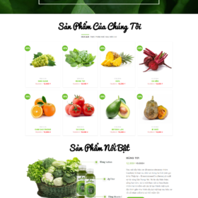 Themes Thực Phẩm Hữu Cơ